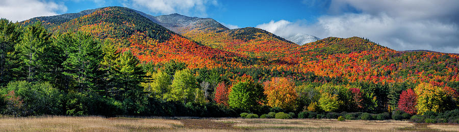 Autumn in Keene Valley Photograph by Mark Papke