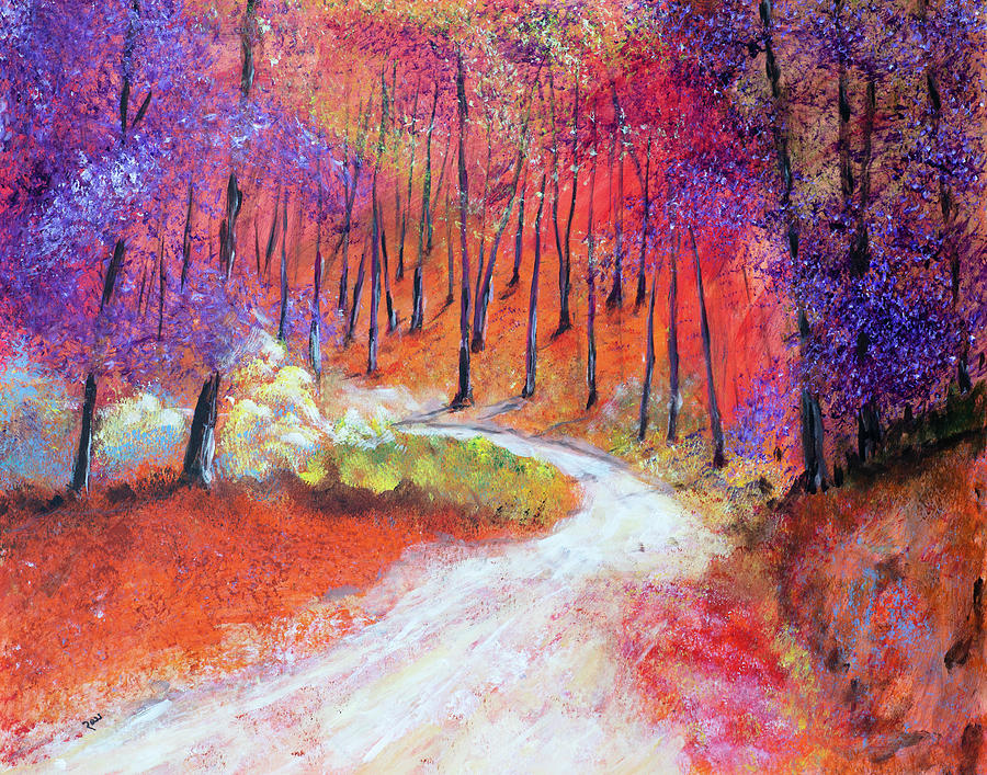 Autumn in Kentucky Painting by Mark Ross