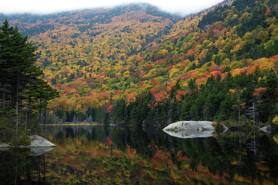 Autumn in Kinsman Notch Photograph by White Mountain Images