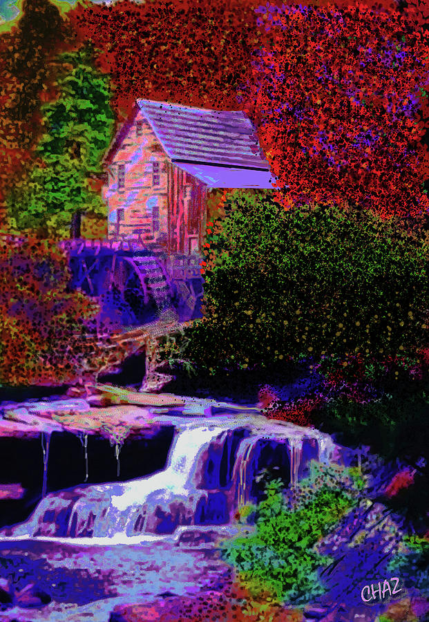 Autumn In Mill Creek Painting