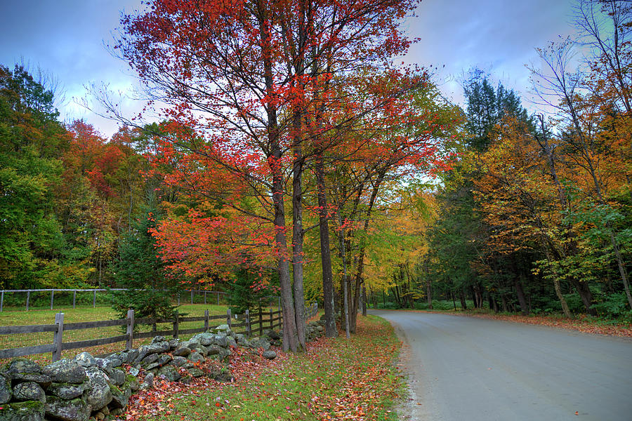 Autumn In Vermont Photograph by Robert Harris