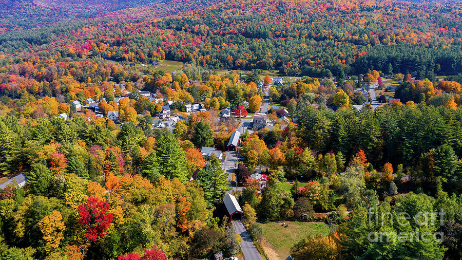 Autumn in Northfield Vermont Photograph by Scenic Vermont Photography