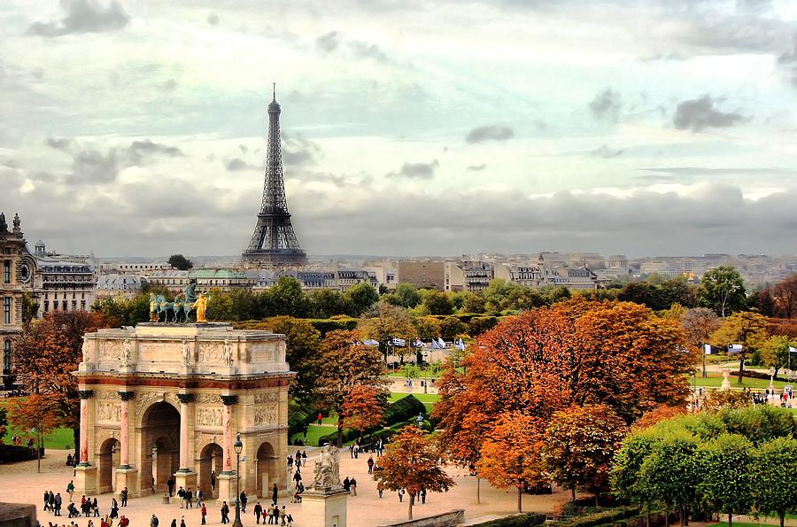 Autumn in Paris Photograph by L. Toshio Kishiyama Autumn in Paris Photograph by L. Toshio Kishiyama