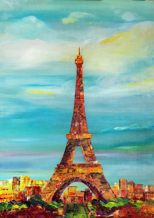 Autumn in Paris Painting by Natalia Shchipakina - Fine Art America