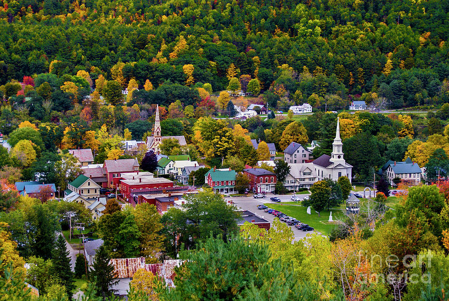 Autumn in South Royalton Photograph by Scenic Vermont Photography
