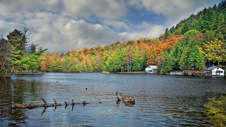 Autumn In the Adirondacks Photograph by Ronald Lutz