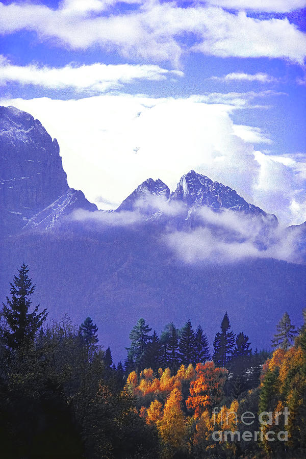 Autumn In The Alps Photograph by Don Schimmel