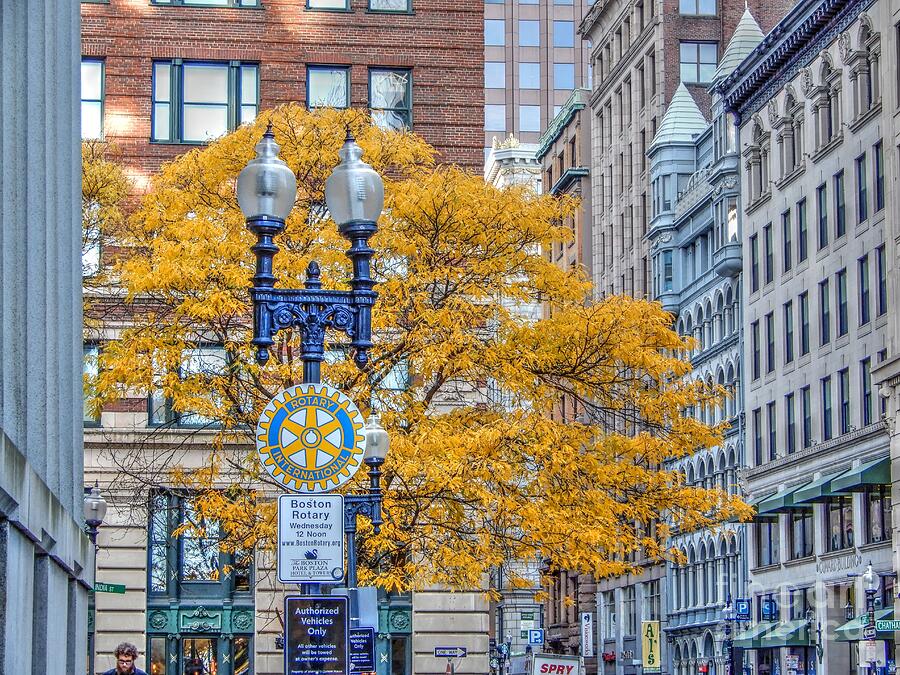 Boston Photograph - Autumn in the City by Art By LaRoque