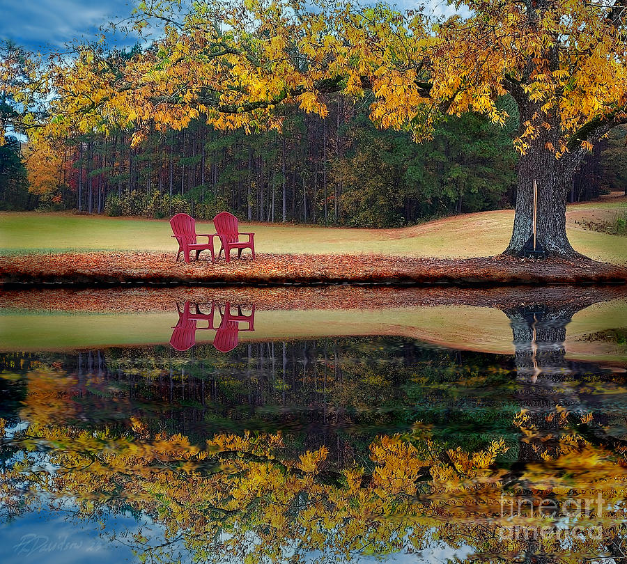 Fall Photograph - Autumn In The Country by Pat Davidson