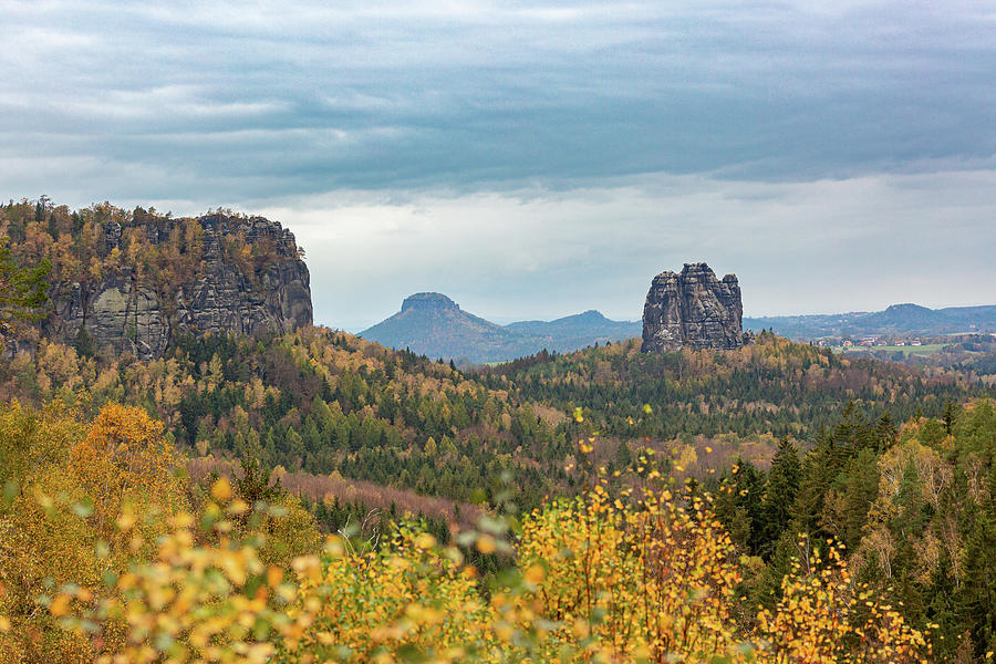 Autumn in the land of mesas Photograph by Andreas Levi