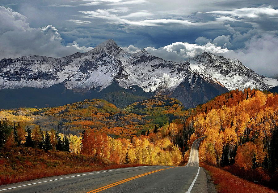 Autumn In The Mountains Photograph by Russ Harris