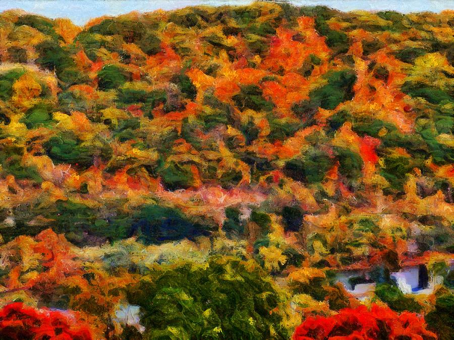 Autumn in the Ohio Valley Mixed Media by Christopher Reed