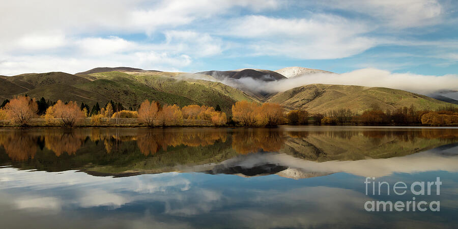Autumn in the South Island New Zealand Photograph by Chris De Blank ...