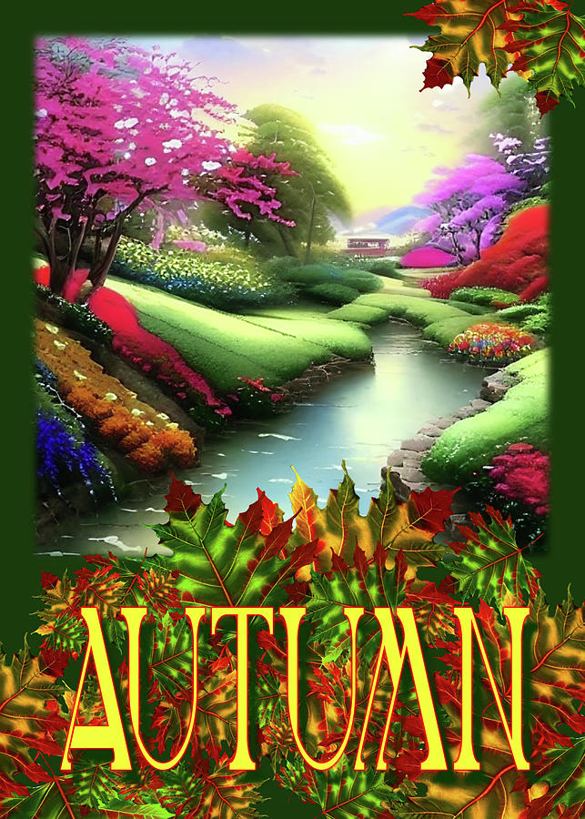 Autumn is a September Event Digital Art by Delynn Addams