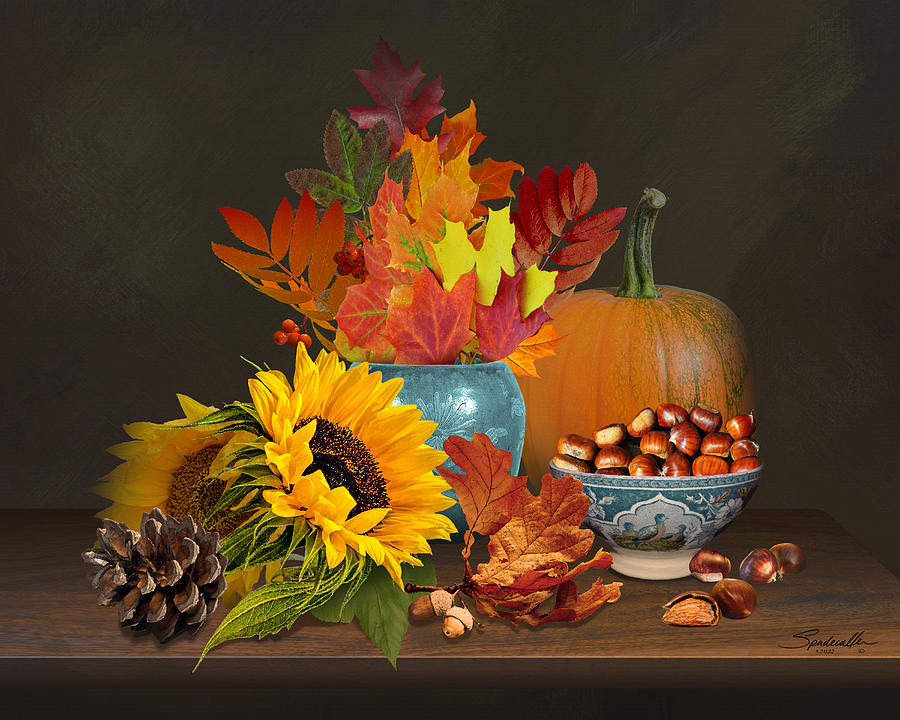 Pumpkin Digital Art - Autumn is Here by Spadecaller