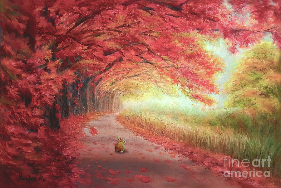 Autumn Journey  Painting by Yoonhee Ko