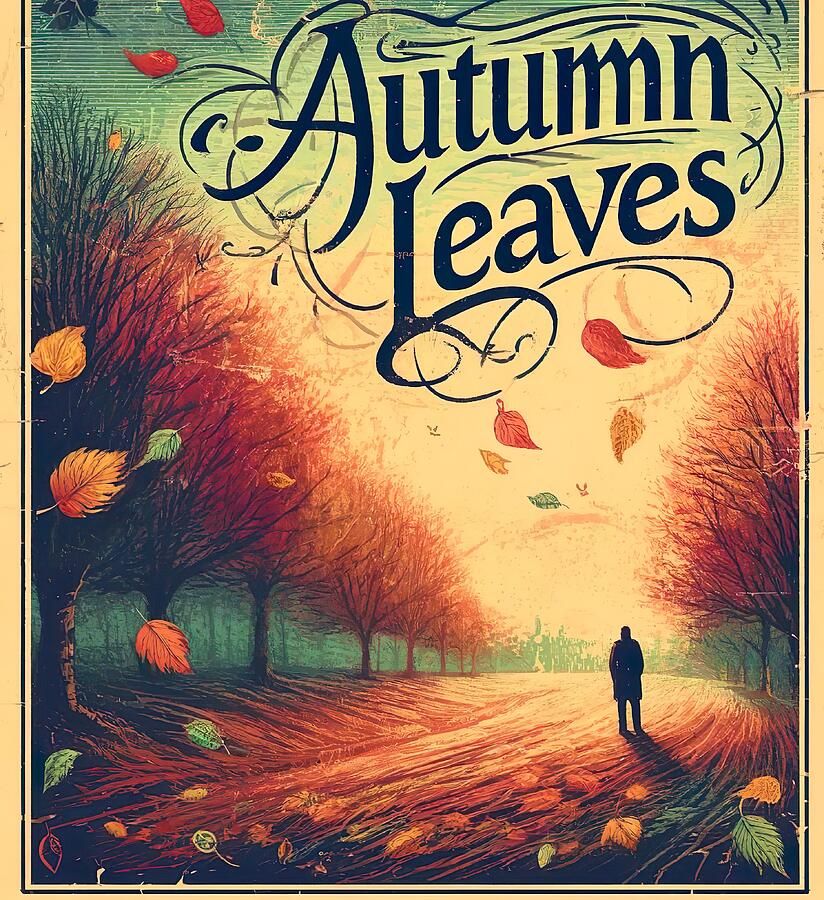 Autumn deals Leaves Framed Poster