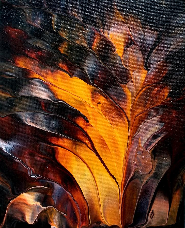 Autumn Leaves  Painting by Sue Goldberg