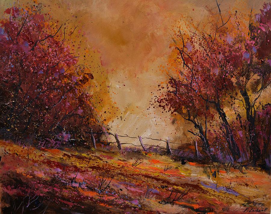 Autumn light Painting by Pol Ledent