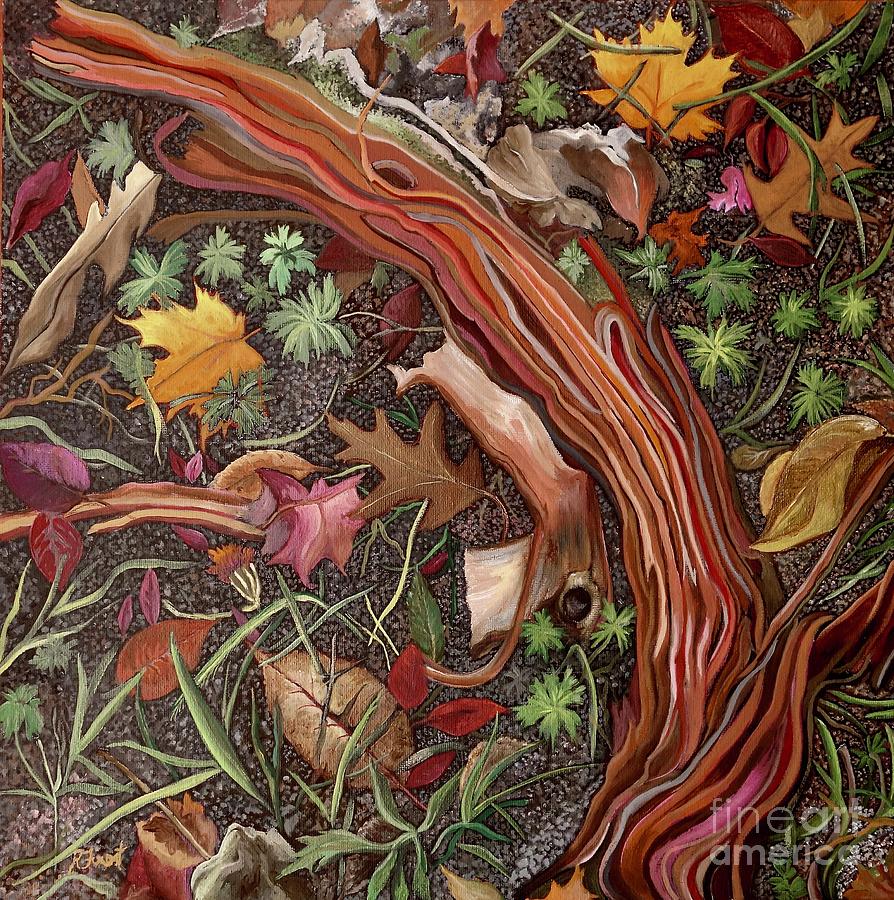 Autumn Lullaby Painting by Reb Frost