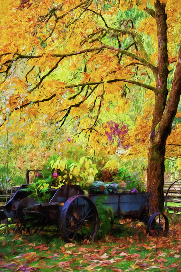 Autumn Memories Painting by Jordan Blackstone
