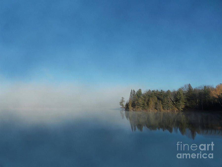 Autumn Mist Photograph by Diana Rajala