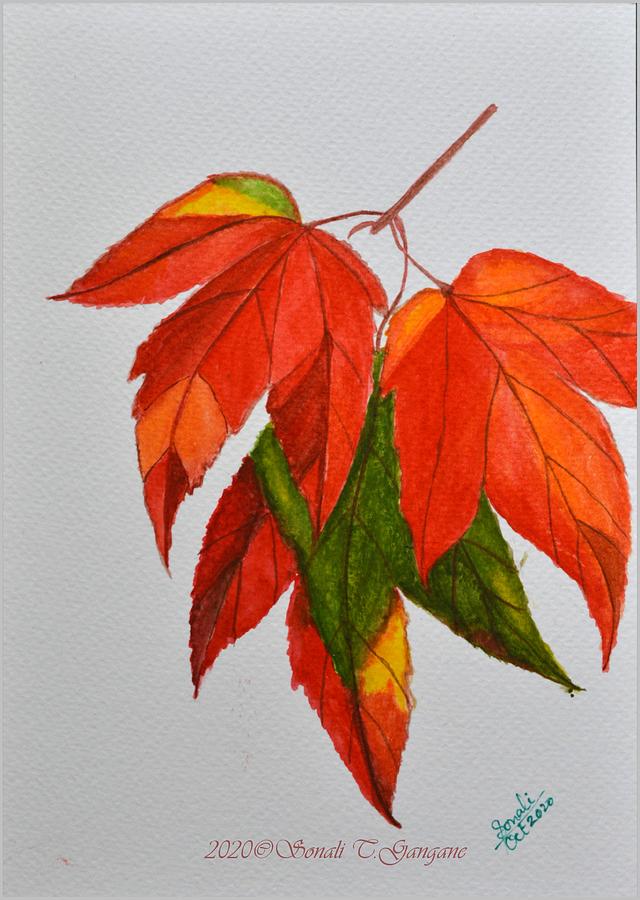 Autumn Mood  Painting by Sonali Gangane