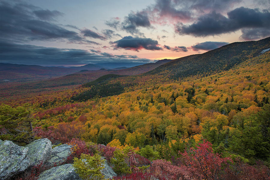 Autumn Nubble Sunrise Photograph by White Mountain Images