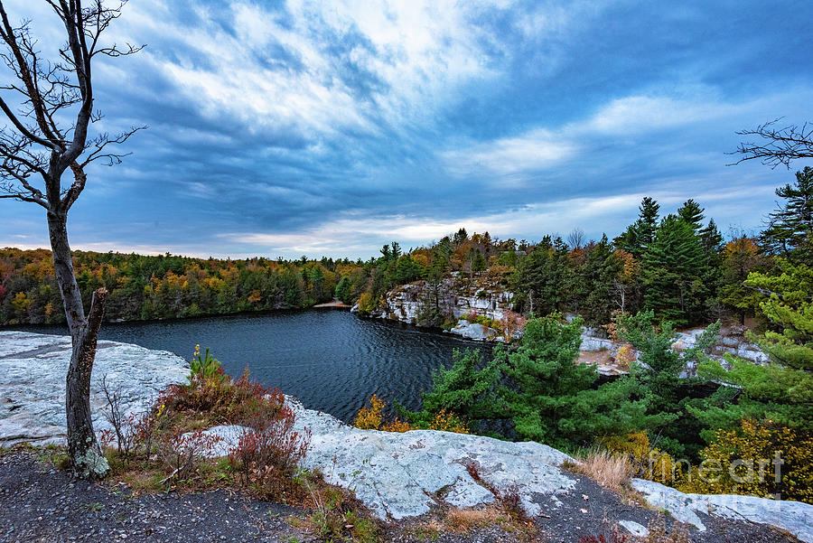 Autumn on a Secret Lake Photograph by Stef Ko