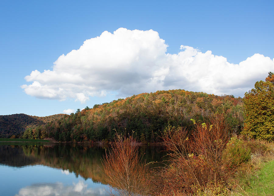 Autumn On Lake Arrowhead Photograph by David Beard | Fine Art America