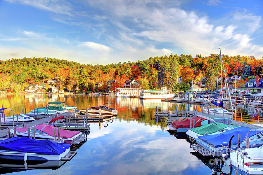 Autumn on Lake Sunapee Photograph by Denis Tangney Jr - Pixels