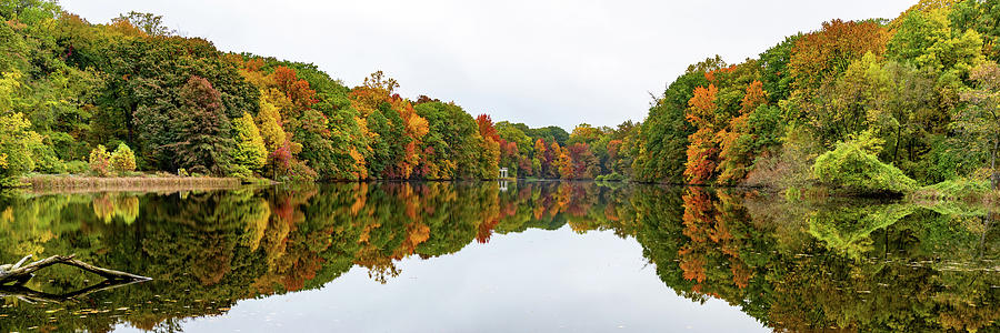 Autumn Panorama Photograph by Kevin Suttlehan