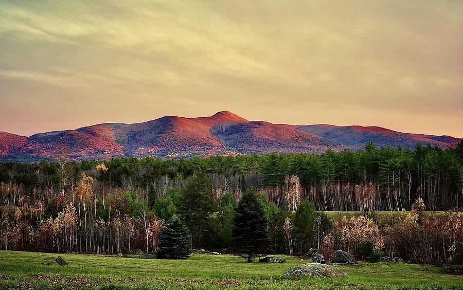 Autumn Peaks Of The White Mountains Photograph by Alida M Haslett