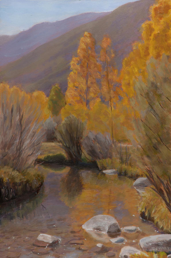 Fall Painting - Autumn Reflections by Todd Swart