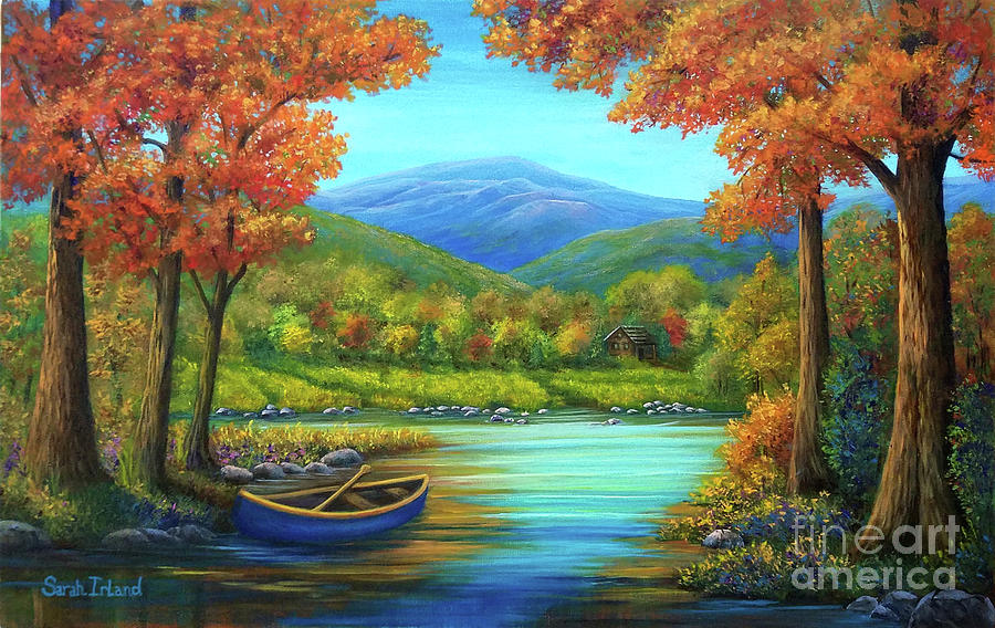 Autumn Respite Painting by Sarah Irland