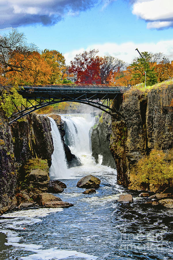Autumn Riches At Paterson Great Falls Nj Photograph