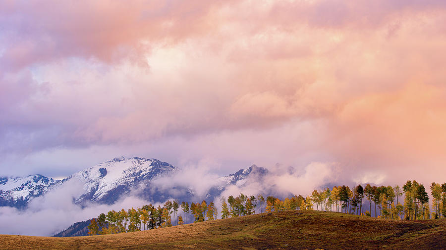 Autumn Ridge Photograph by Angela Moyer