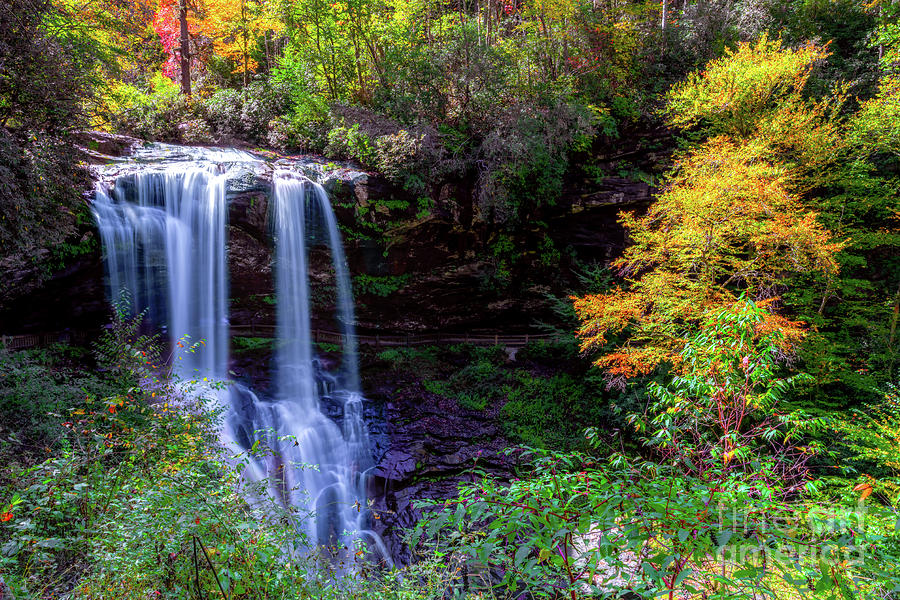 Autumn Scenery at Dry Falls Photograph by Bee Creek Photography - Tod ...