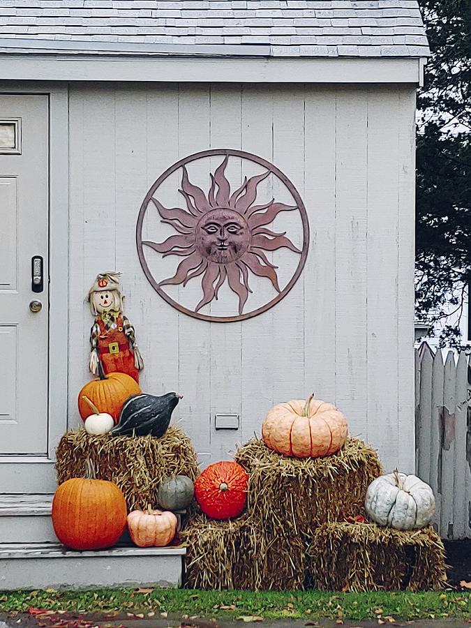 Autumn Shed Photograph by Christy Garavetto