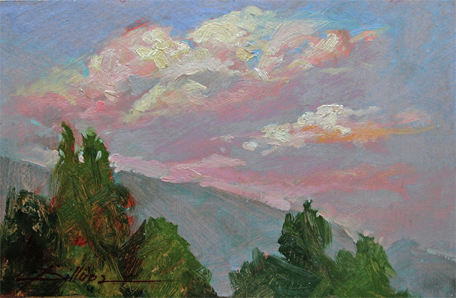 Autumn Skies Painting by Betty Jean Billups Autumn Skies Painting by Betty Jean Billups