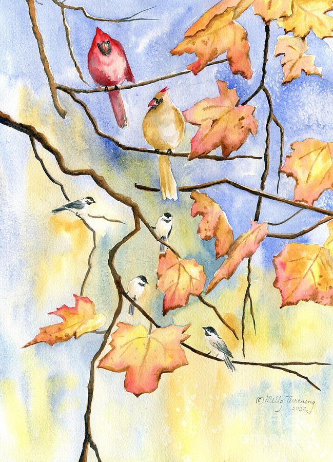 Autumn Song Painting by Melly Terpening