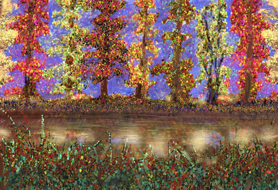 Autumn Squared Digital Art by Robert Rearick