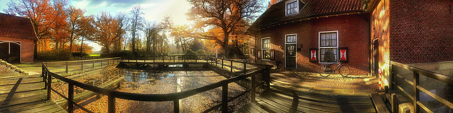 Autumn Sun of Denekamp Digital Art by Edward Galagan