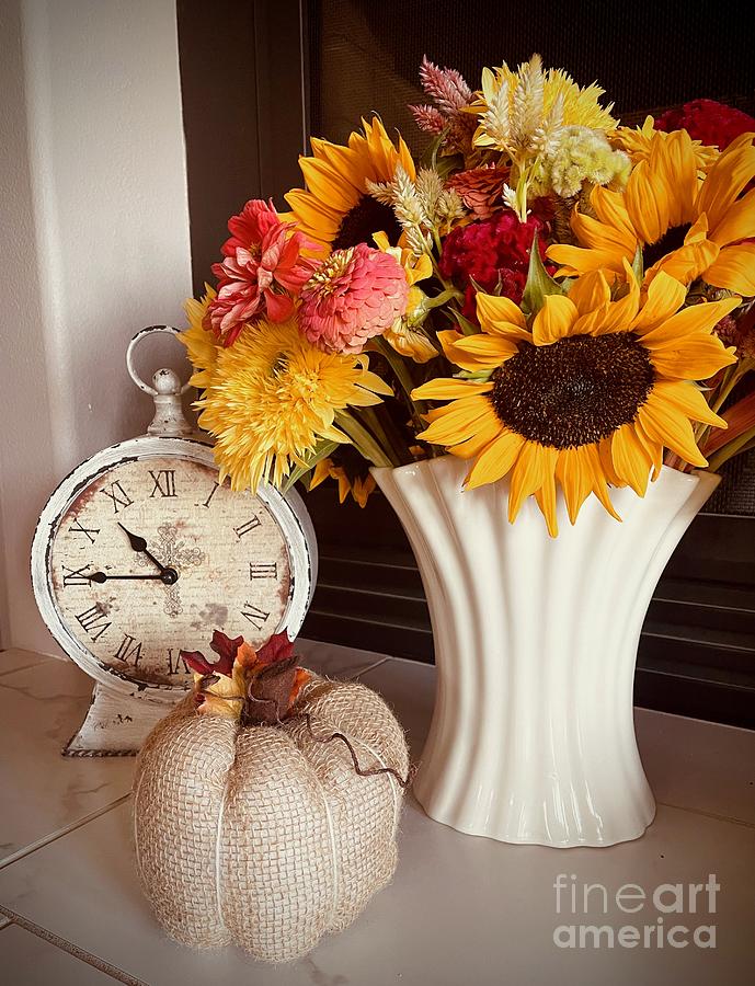 Autumn Time Bouquet Photograph by Carol Groenen