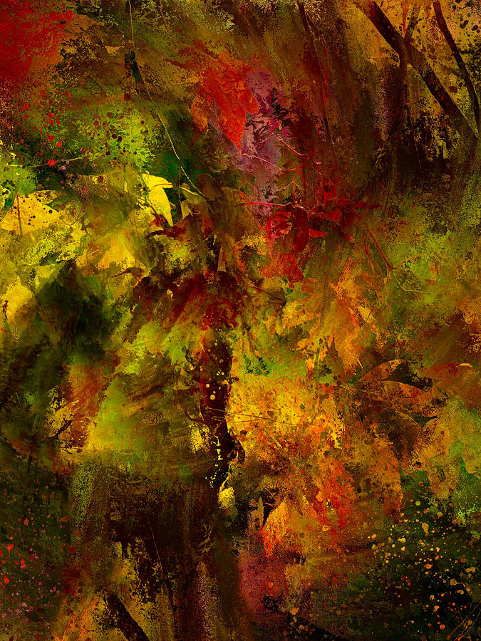 Autumn Vibrance Digital Art by Adrian McGarry