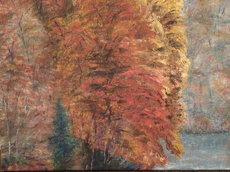 Autumn View Painting by Alice Faber