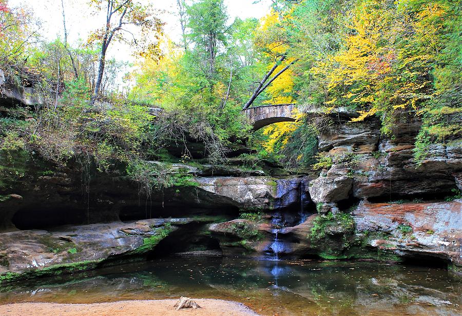 Autumn Views Of Old Mans Cave Trail Photograph By Gregory A Mitchell   Autumn Views Of Old Mans Cave Trail Gregory Mitchell 