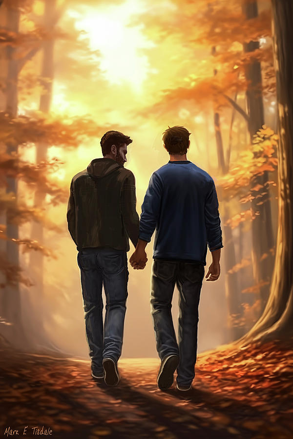 Autumn With You Digital Art by Mark Tisdale