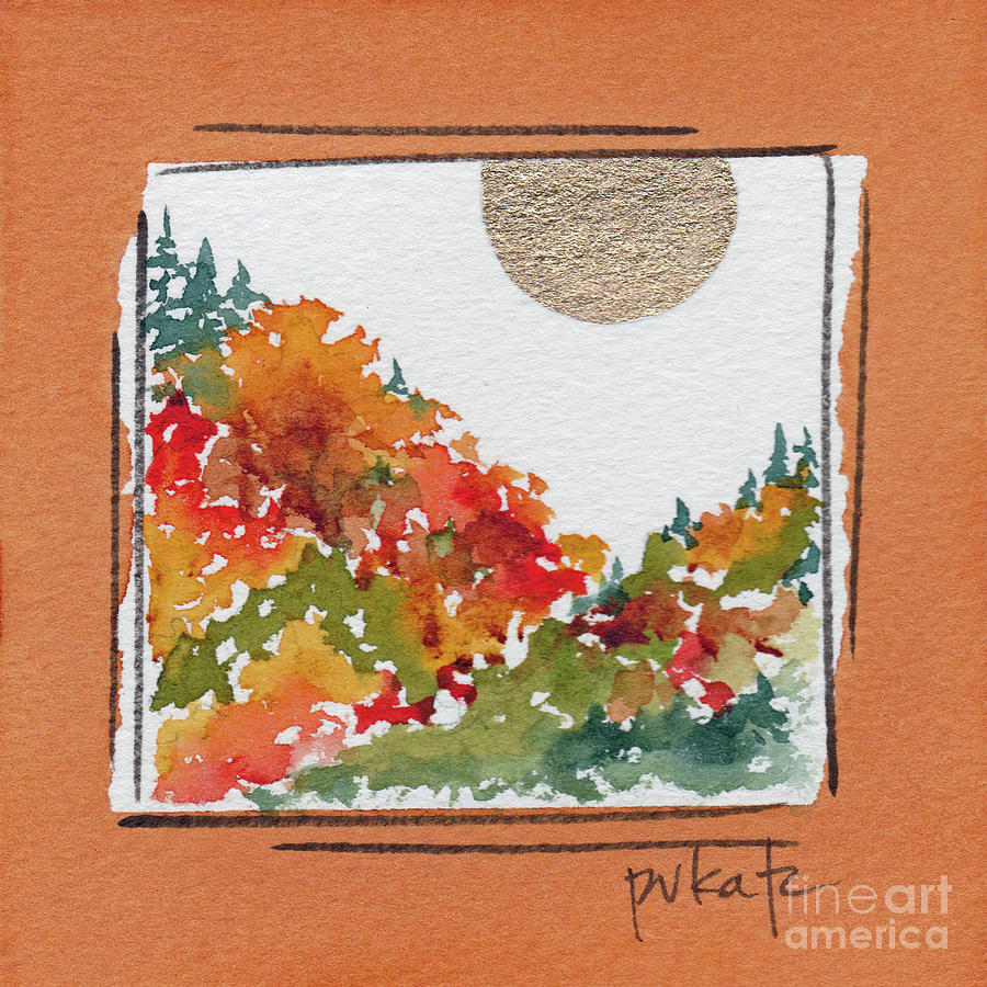 Autumn Wonder Painting by Pat Katz