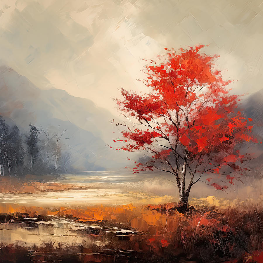 Autumn Wonderland Painting by Lourry Legarde Autumn Wonderland Painting by Lourry Legarde